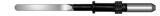 ЕМ104 - электрод-нож, сечение 3х0,8 мм, короткий, штекер 4 мм