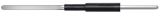 EM123-1,6 - электрод-нож, сечение 2х0,5 мм, короткий, штекер 1,6 мм