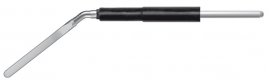EM124-1,6 - электрод-нож изогнутый, сечение 2х0,5 мм, короткий, штекер 1,6 мм